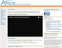 Tablet Screenshot of hamptonroadsapics.org